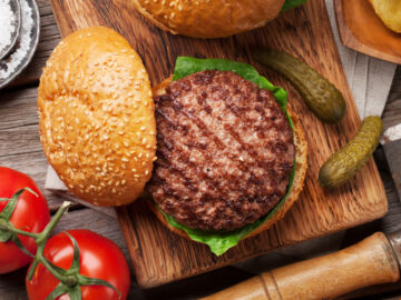 Beef and Pork Burgers 4 oz