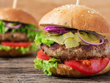 Beef and Pork Burgers 4 oz